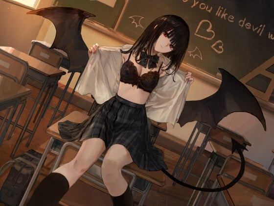 【ASMR/中文字幕】与凶恶的恶魔契约○配 CV涼花みなせ